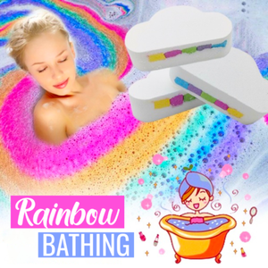 Rainbow- Bubble Bath Bomb