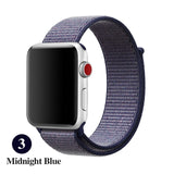 Band For Apple Watch, Breathable Nylon Strap Sport Loop