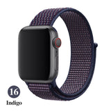 Band For Apple Watch, Breathable Nylon Strap Sport Loop