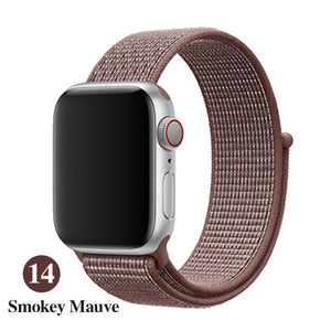 Band For Apple Watch, Breathable Nylon Strap Sport Loop