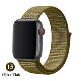 Band For Apple Watch, Breathable Nylon Strap Sport Loop