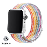 Band For Apple Watch, Breathable Nylon Strap Sport Loop