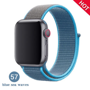 Band For Apple Watch, Breathable Nylon Strap Sport Loop