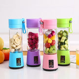 2024 Portable Size USB Electric Fruit Juicer Handheld Smoothie Maker Blender Stirring Rechargeable Mini Portable Juice Cup Water