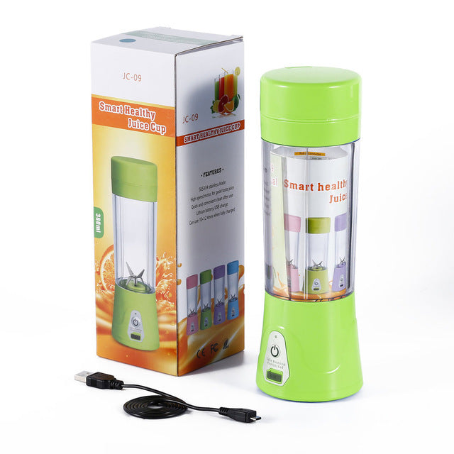 2024 Portable Size USB Electric Fruit Juicer Handheld Smoothie Maker Blender Stirring Rechargeable Mini Portable Juice Cup Water