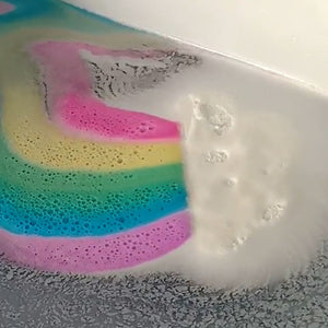 Rainbow- Bubble Bath Bomb